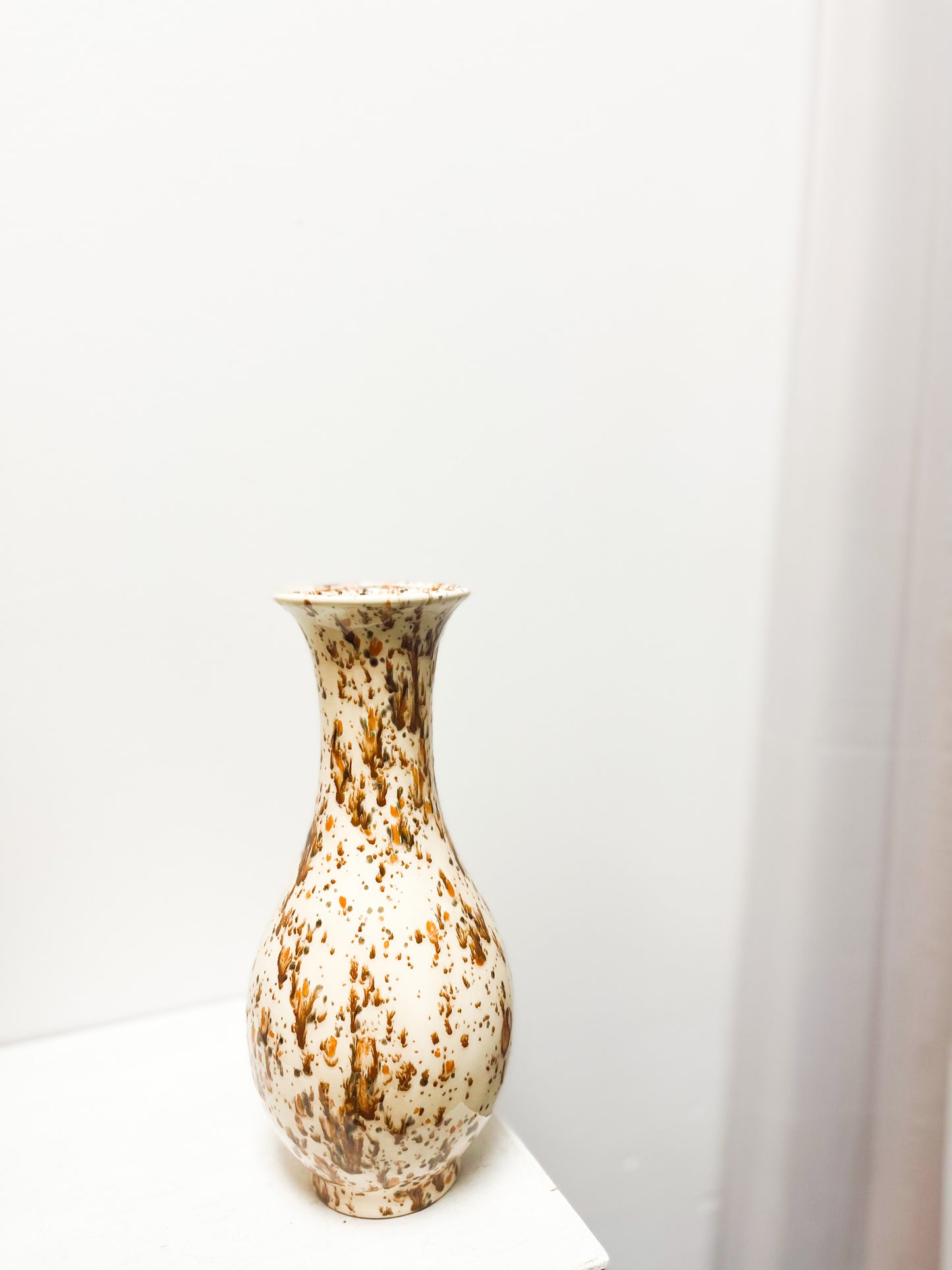 Speckled Pottery Vase