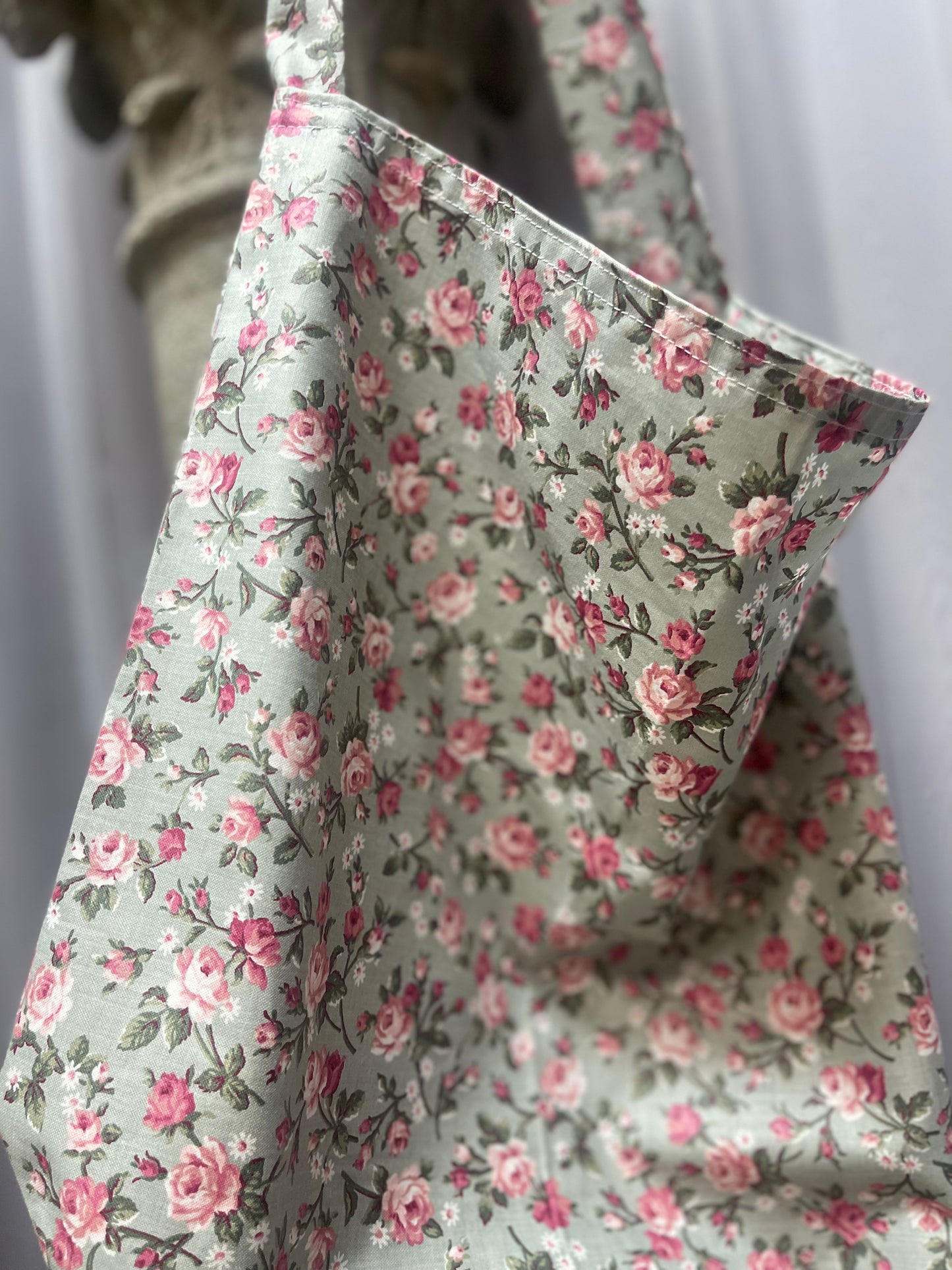 Handmade Floral Tote Bag