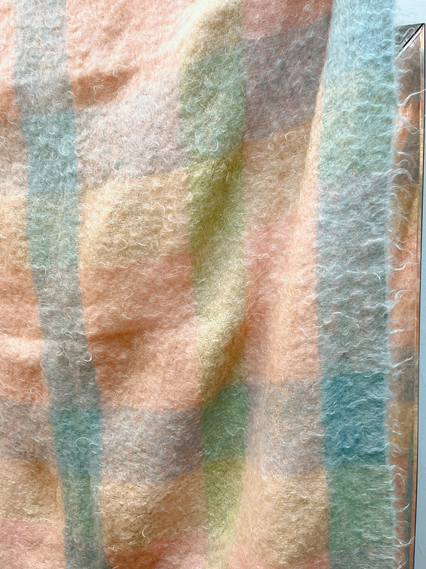 100% Mohair David Jones throw blanket