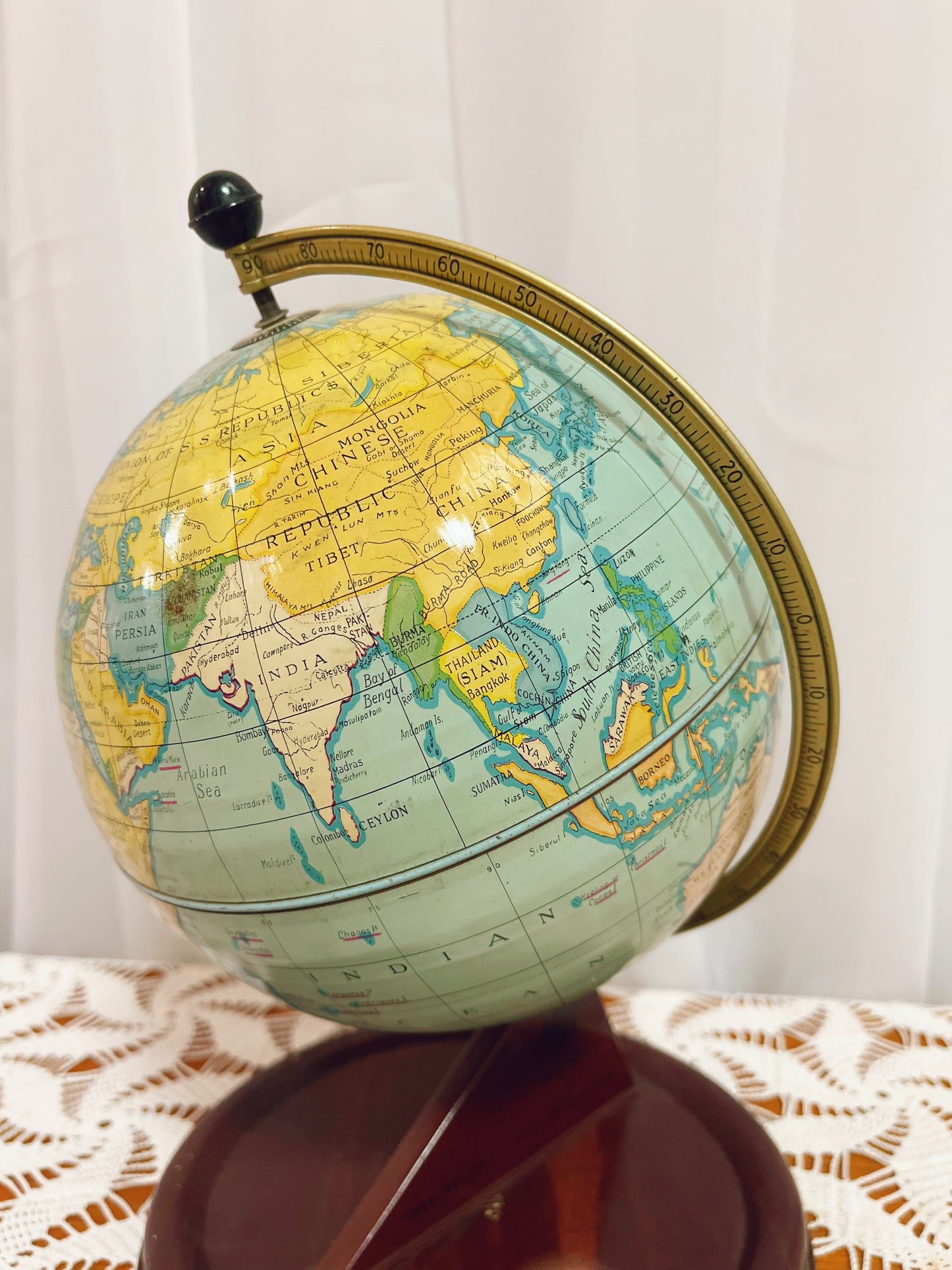 Tin Globe - By Appointment Toy Makers England